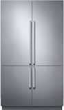 Dacor - Panel Kit for 48" French Door Refrigerators (DRF48*) - Silver Stainless Steel