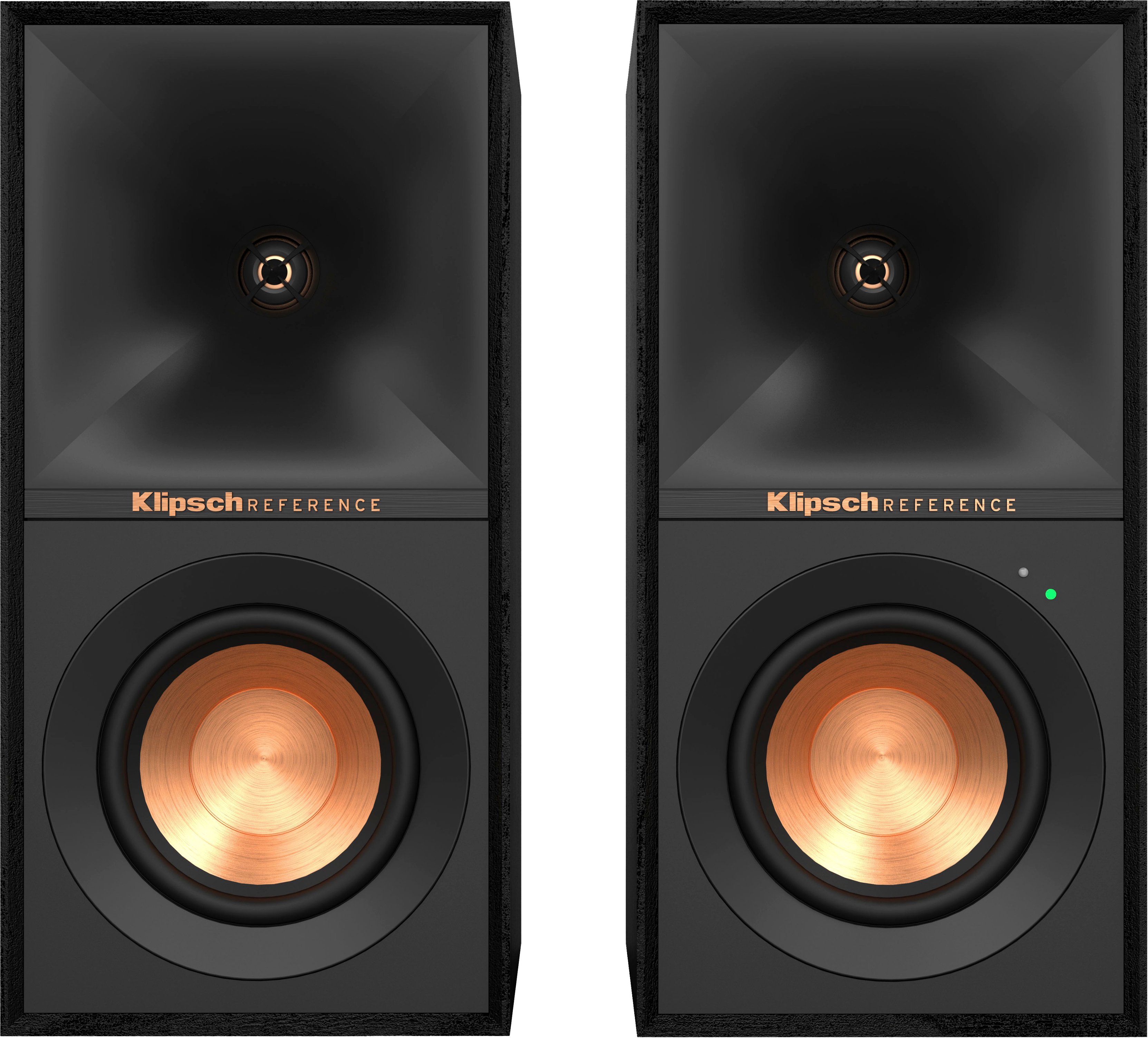 Best Buy: Klipsch Reference 5-1/4 Bookshelf Speakers (Pair) Black R-15M