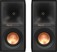 Klipsch - Reference 4" 35W 2-Way Powered Speakers (Pair) - Black - Front_Zoom