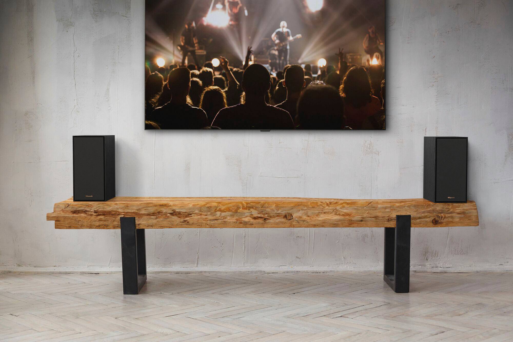 Alt View 16. Klipsch - Reference 4" 35W 2-Way Powered Speakers (Pair) - Black.