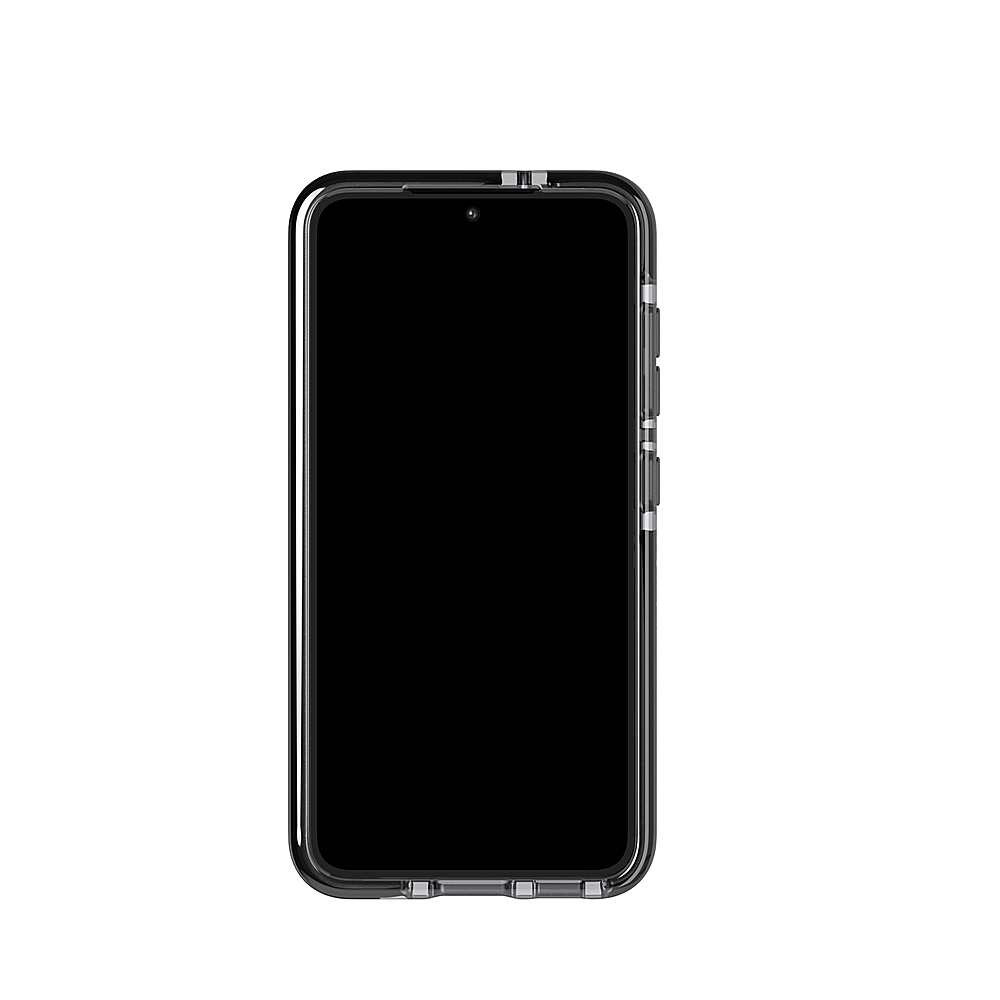 Left View: Tech21 - EvoCheck Standard Case for Samsung Galaxy S23 - Smokey Black