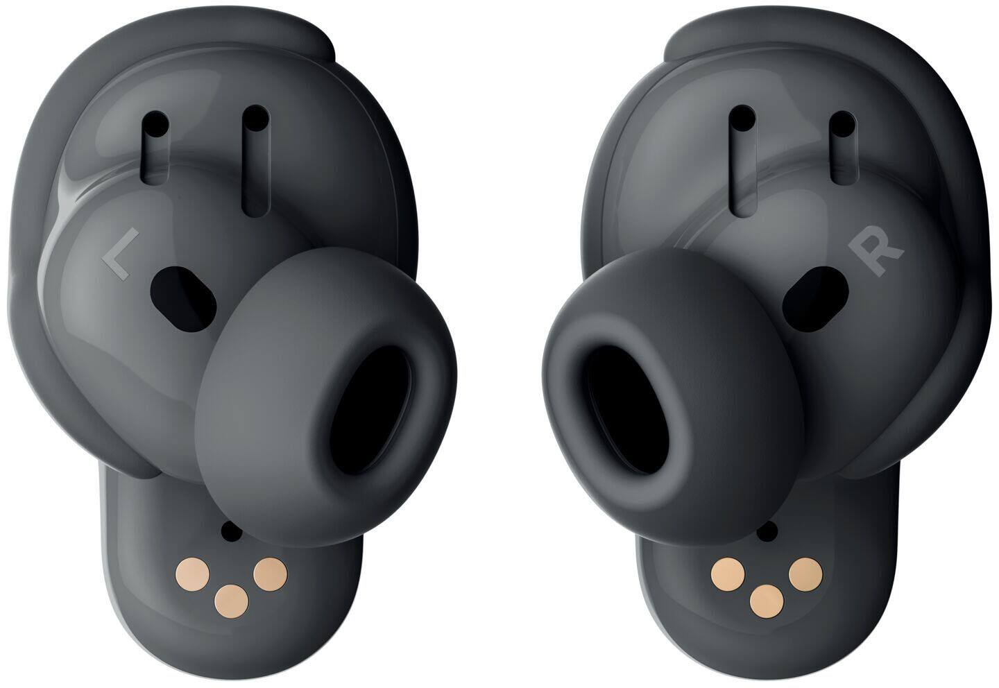 Alt View 11. Bose - QuietComfort Earbuds II True Wireless Noise Cancelling In-Ear Headphones - Eclipse Gray.