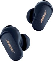 Bose - QuietComfort Earbuds II True Wireless Noise Cancelling In-Ear Headphones - Midnight Blue - Front_Zoom