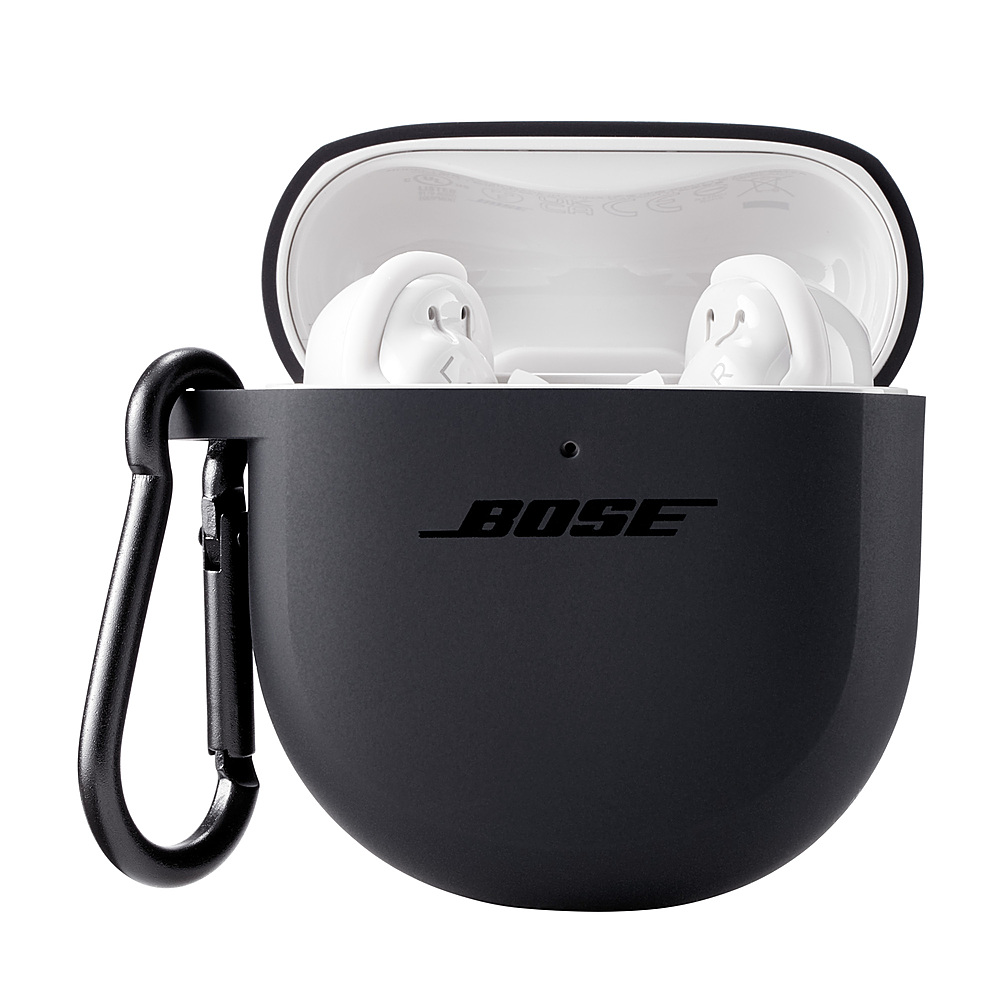 Bose Silicone Case Cover for QuietComfort Earbuds II Triple Black  881877-0010 - Best Buy