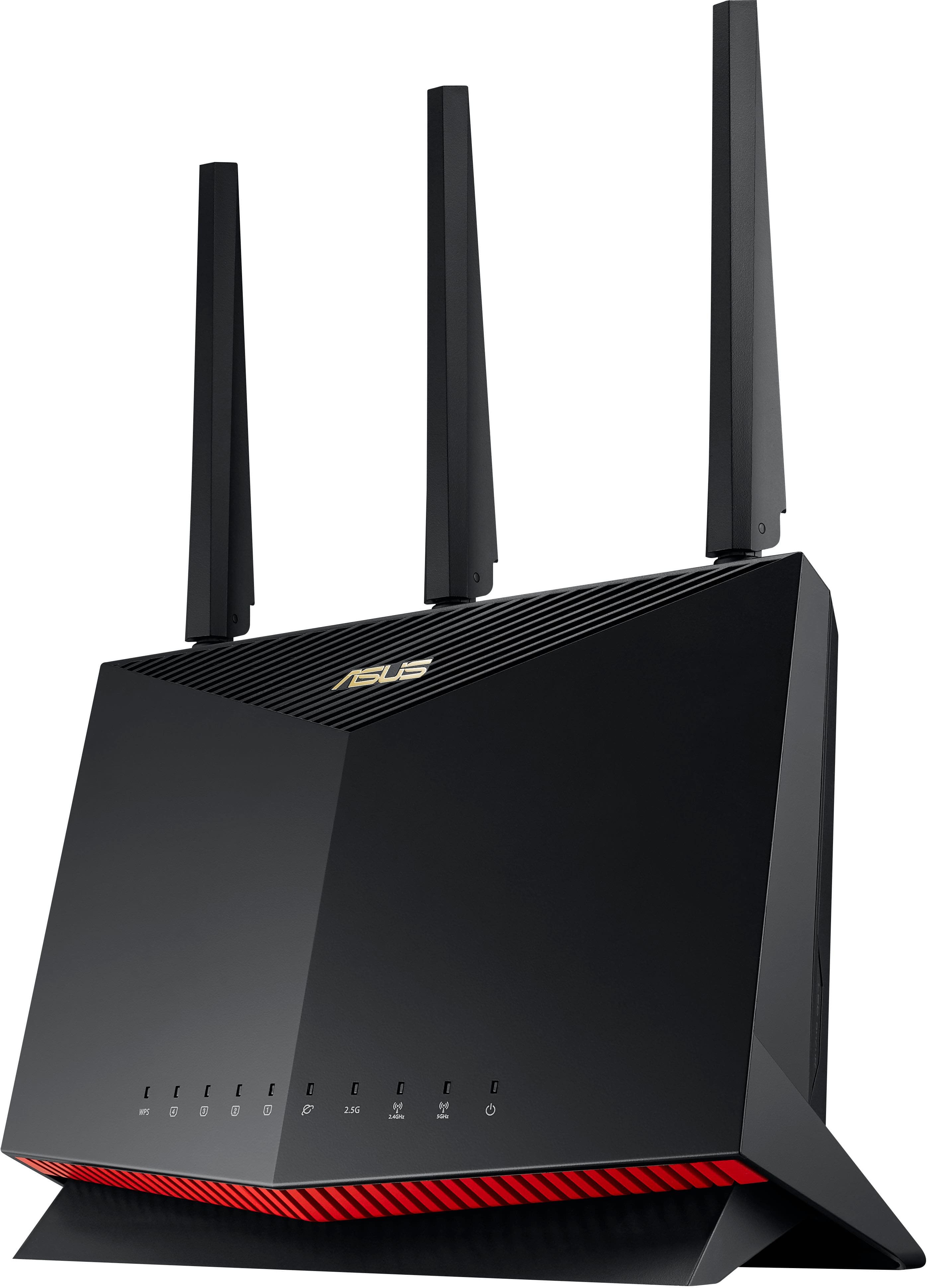 Alt View 11. ASUS - AX5700 Dual-Band Wi-Fi 6 Router - Black.