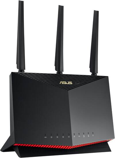 ASUS RT AX86U Pro AX5700 Dual Band Wi Fi 6 Router Black RT-AX86U ASUS RT AX86U Pro AX5700 Dual Band Wi Fi 6 Router Black RT-AX86U