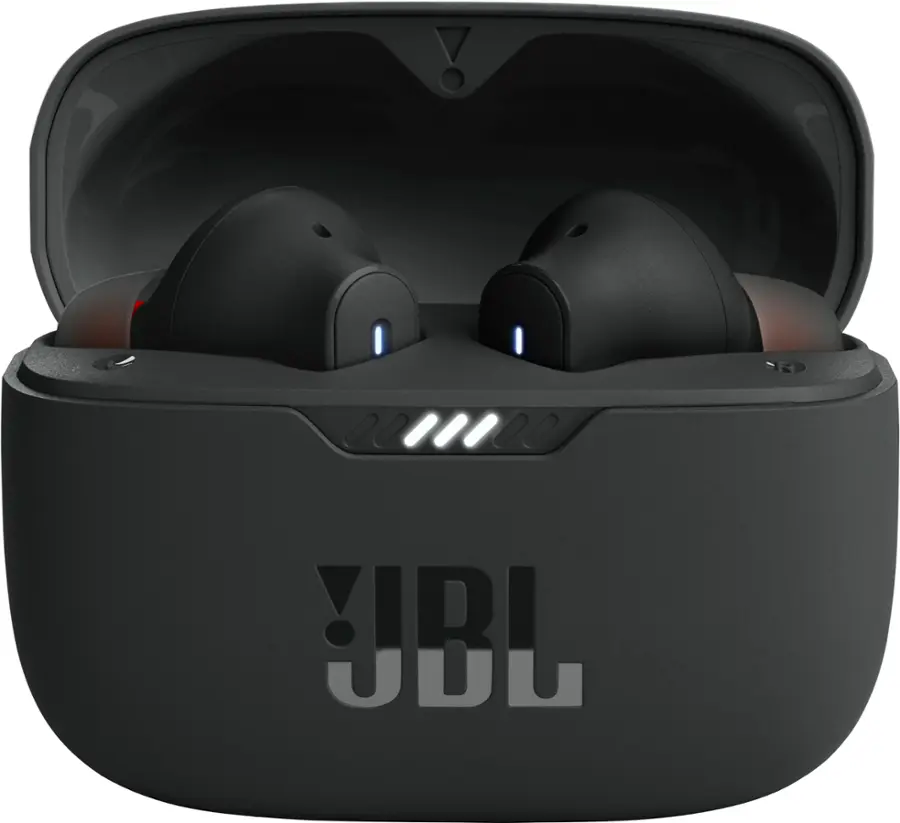 Alt View 13. JBL - Tune 235NC True Wireless Noise Cancelling In-Ear Earbuds - Black.