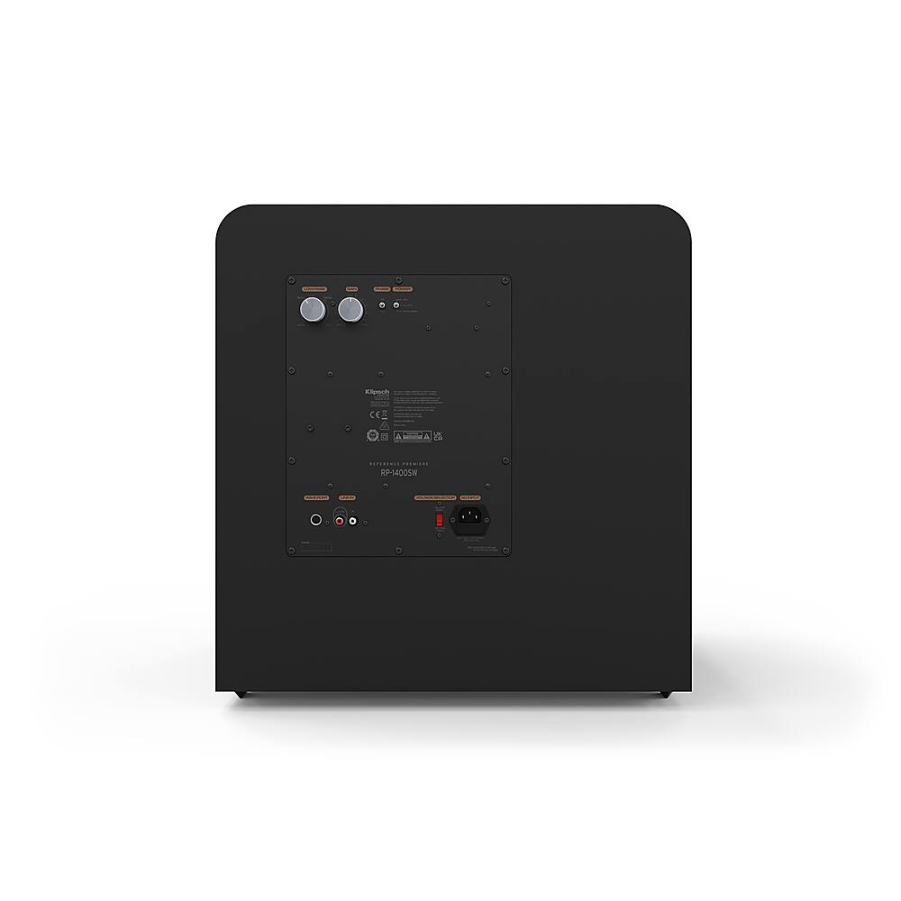 Back. Klipsch - Reference Premiere 1400 14" 1000W Subwoofer - black.