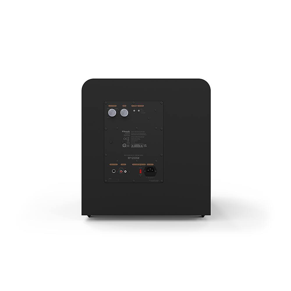 Back. Klipsch - Reference Premiere 1200 12" 600W Subwoofer - Black.