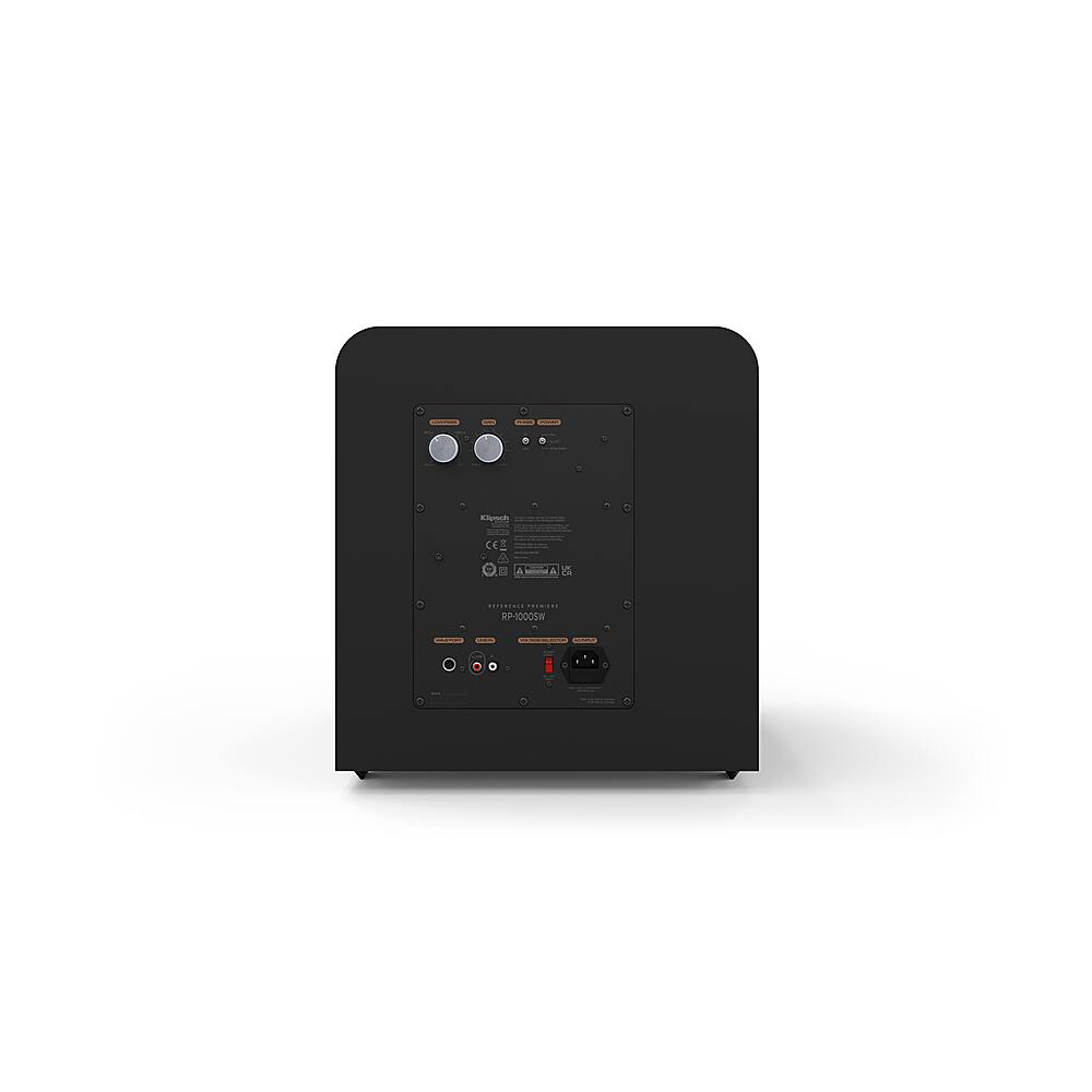 Back. Klipsch - Reference Premiere 1000 10" 600W Subwoofer - black.