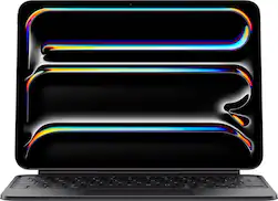 Apple - Magic Keyboard for iPad Pro 11‑inch (M4 and M5) - Black - Front_Zoom