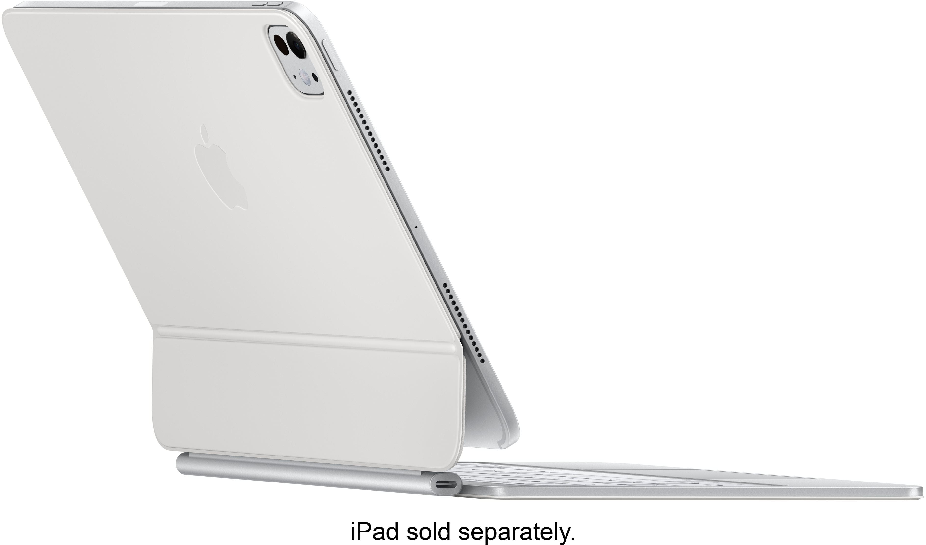 Alt View 12. Apple - Magic Keyboard for iPad Pro 11‑inch (M4) - White.