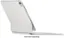 Alt View 12. Apple - Magic Keyboard for iPad Pro 11‑inch (M4) - White.