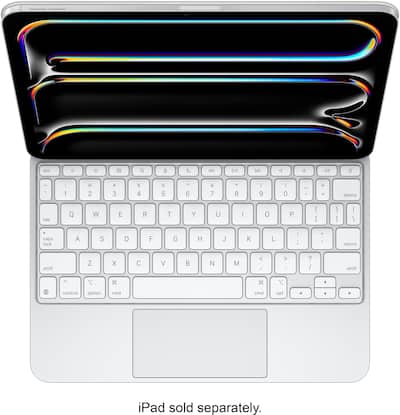 Apple Magic Keyboard for iPad Pro 11‑inch (M5) White MWR03LL/A Apple Magic Keyboard for iPad Pro 11‑inch (M5) White MWR03LL/A