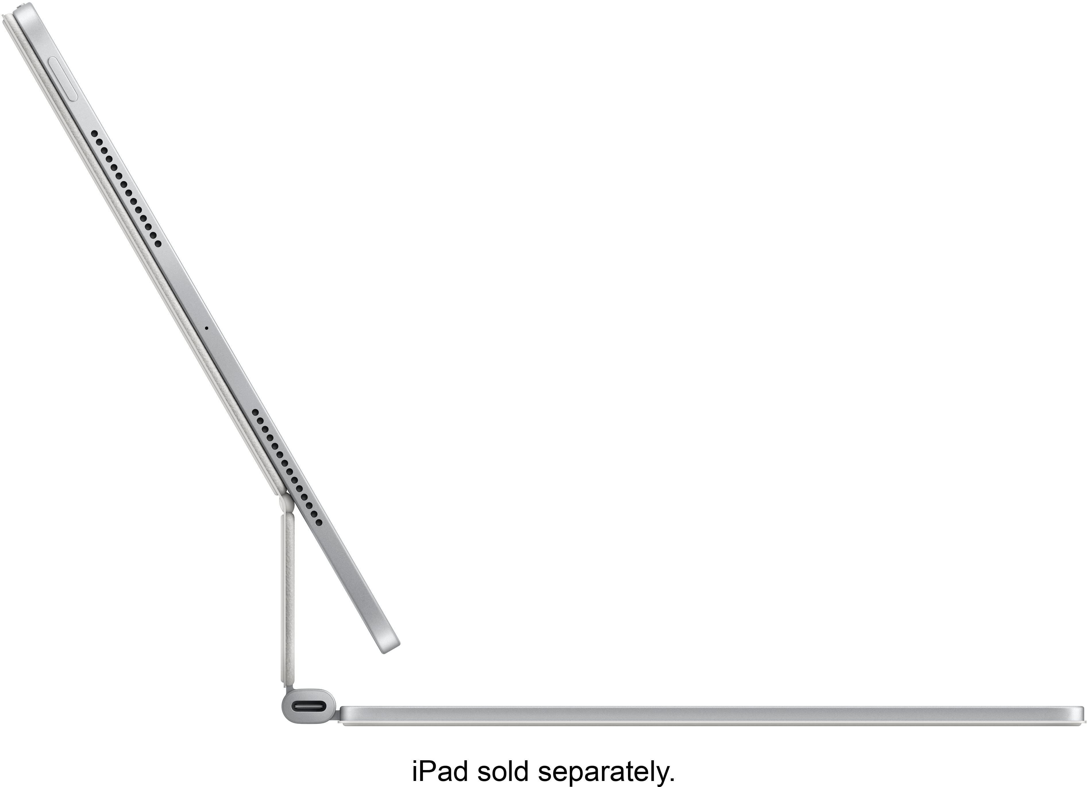 Alt View 14. Apple - Magic Keyboard for iPad Pro 11‑inch (M4) - White.