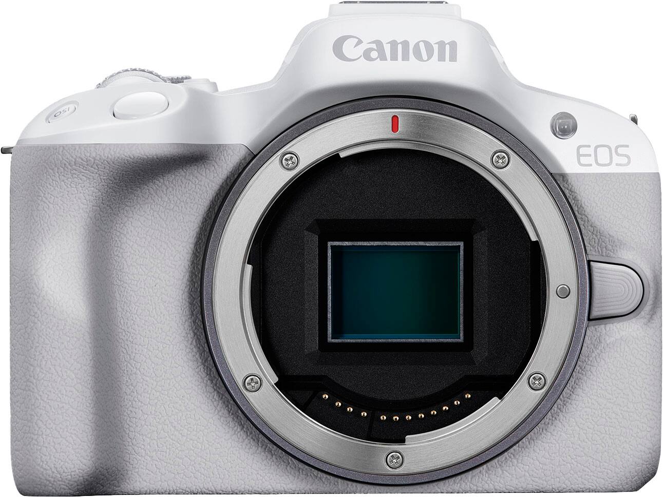 Canon - EOS R50 4K Video Mirrorless Camera (Body Only) - White