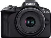 Canon - EOS R50 4K Video Mirrorless Camera with RF-S18-45mm f/4.5-6.3 IS STM Lens - Black