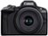 Front. Canon - EOS R50 4K Video Mirrorless Camera with RF-S 18-45mm f/4.5-6.3 IS STM Lens - Black.