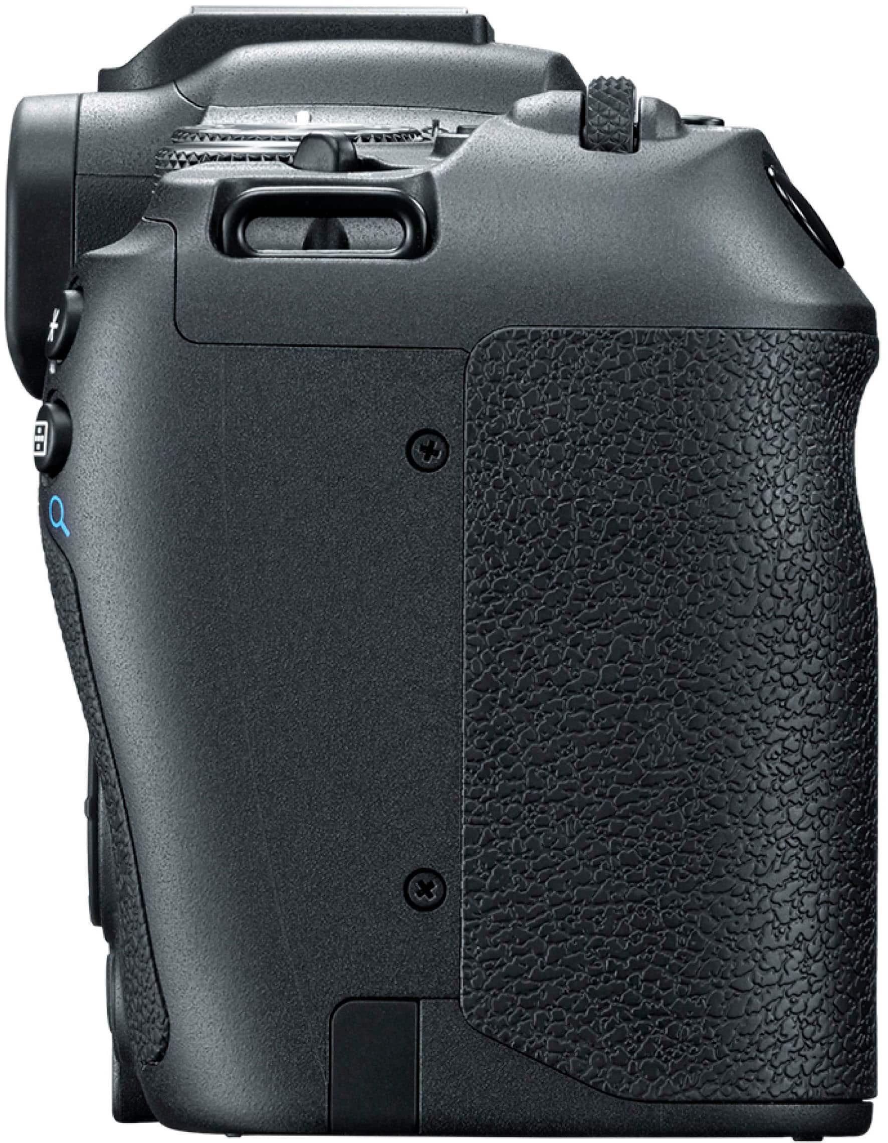 Alt View 11. Canon - EOS R8 4K Video Mirrorless Camera (Body Only) - Black.