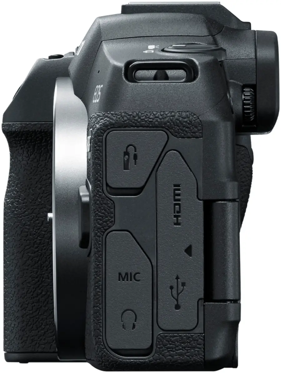 Alt View 2. Canon - EOS R8 4K Video Mirrorless Camera (Body Only) - Black.