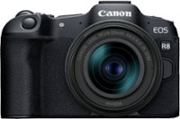 Canon - EOS R8 4K Video Mirrorless Camera with RF 24-50mm f/4.5-6.3 IS STM Lens - Black - Front_Zoom