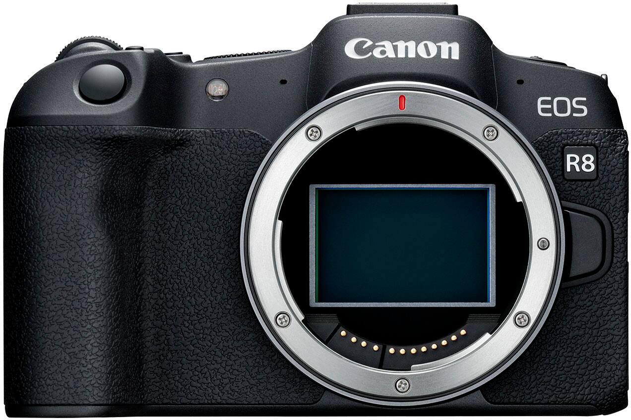 Alt View 12. Canon - EOS R8 4K Video Mirrorless Camera with RF 24-50mm f/4.5-6.3 IS STM Lens - Black.