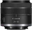 Canon - RF24-50mm F4.5-6.3 IS STM Wide Angle Zoom Lens for EOS R-Series Cameras - Black
