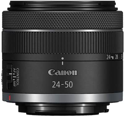 Canon RF24 50mm F4.5 6.3 IS STM Wide Angle Zoom Lens for EOS R Canon RF24 50mm F4.5 6.3 IS STM Wide Angle Zoom Lens for EOS R