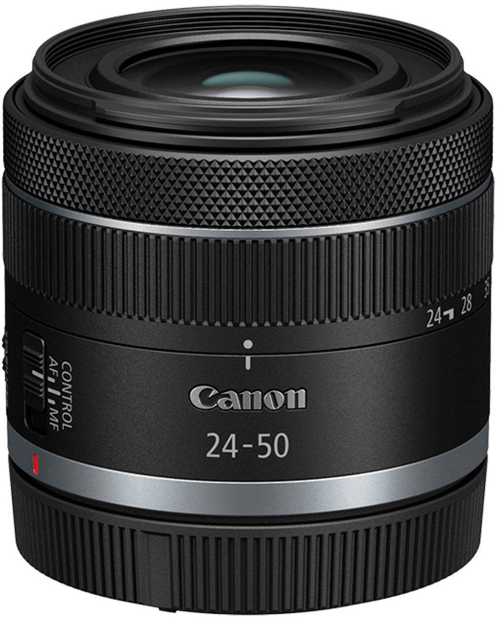 Alt View 12. Canon - RF24-50mm F4.5-6.3 IS STM Wide Angle Zoom Lens for EOS R-Series Cameras - Black.