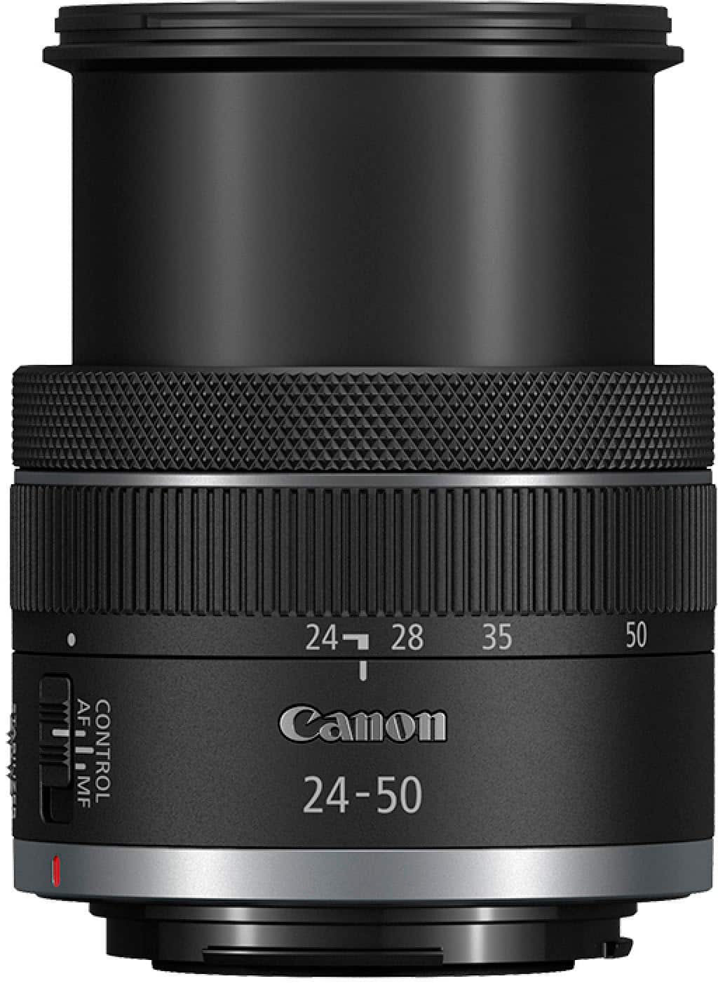 Alt View 1. Canon - RF24-50mm F4.5-6.3 IS STM Wide Angle Zoom Lens for EOS R-Series Cameras - Black.