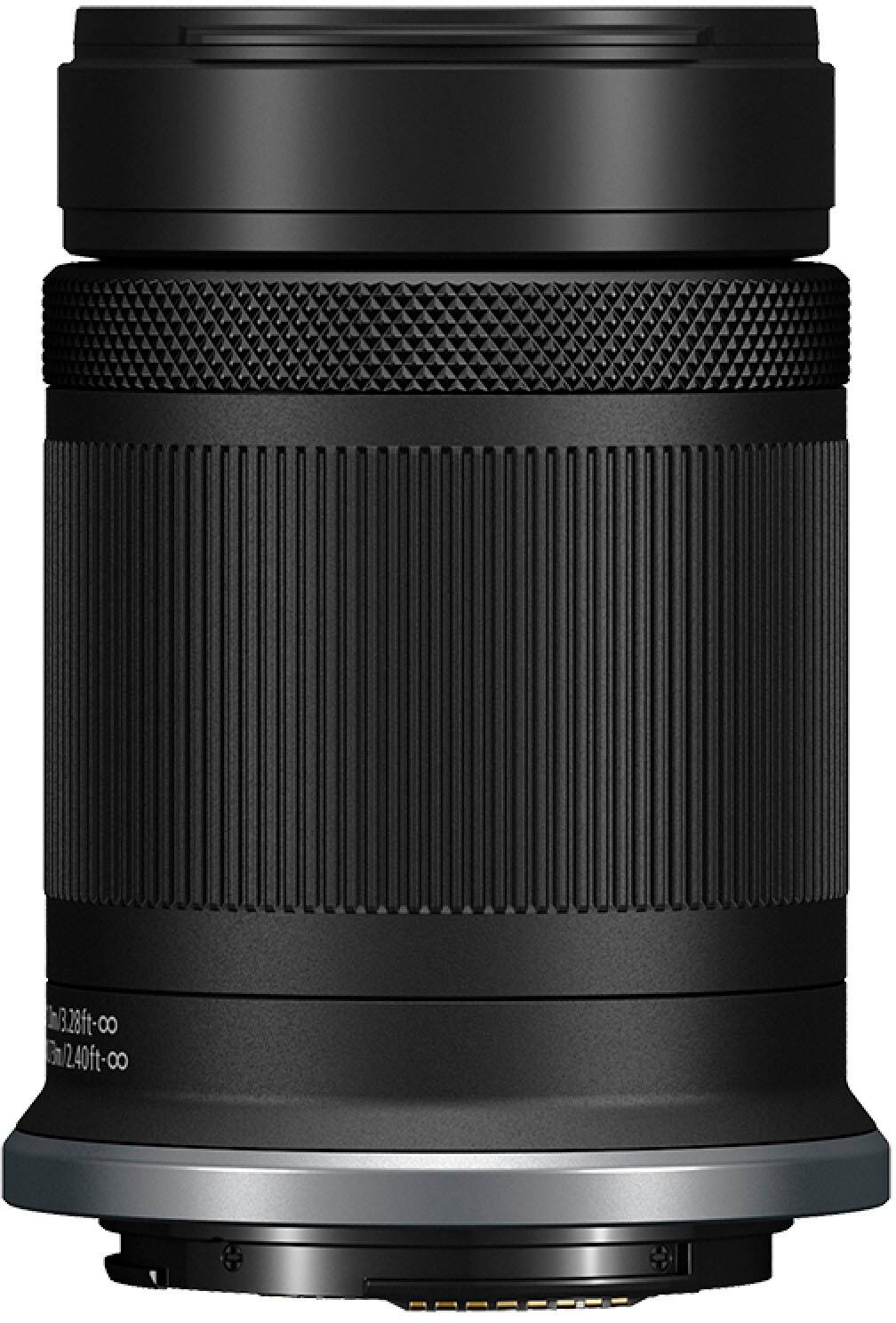Angle. Canon - RF-S55-210mm F5-7.1 IS STM Telephoto Zoom Lensfor EOS R-Series Cameras - Black.