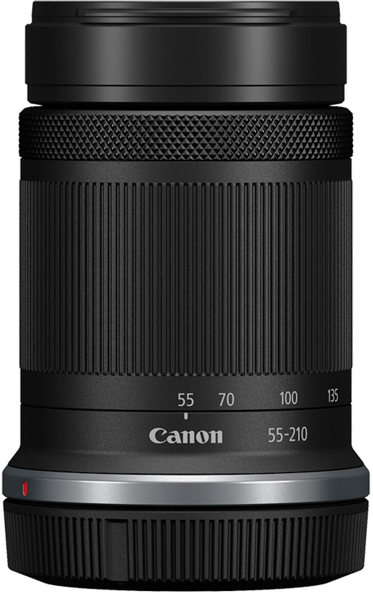 Alt View 1. Canon - RF-S55-210mm F5-7.1 IS STM Telephoto Zoom Lensfor EOS R-Series Cameras - Black.
