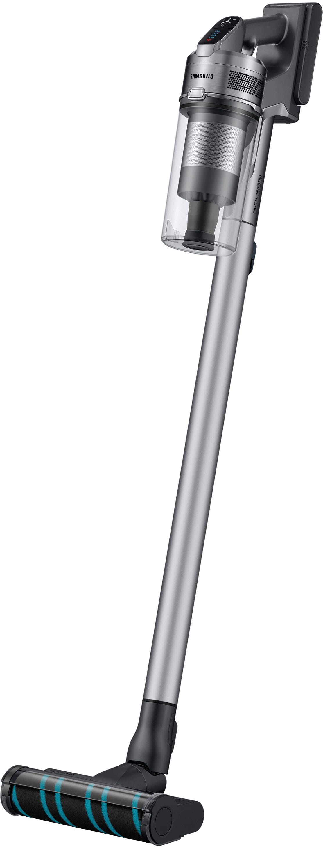 Alt View 13. Samsung - Jet 75+ Cordless Stick Vacuum with Additional Battery - Titan ChroMetal.
