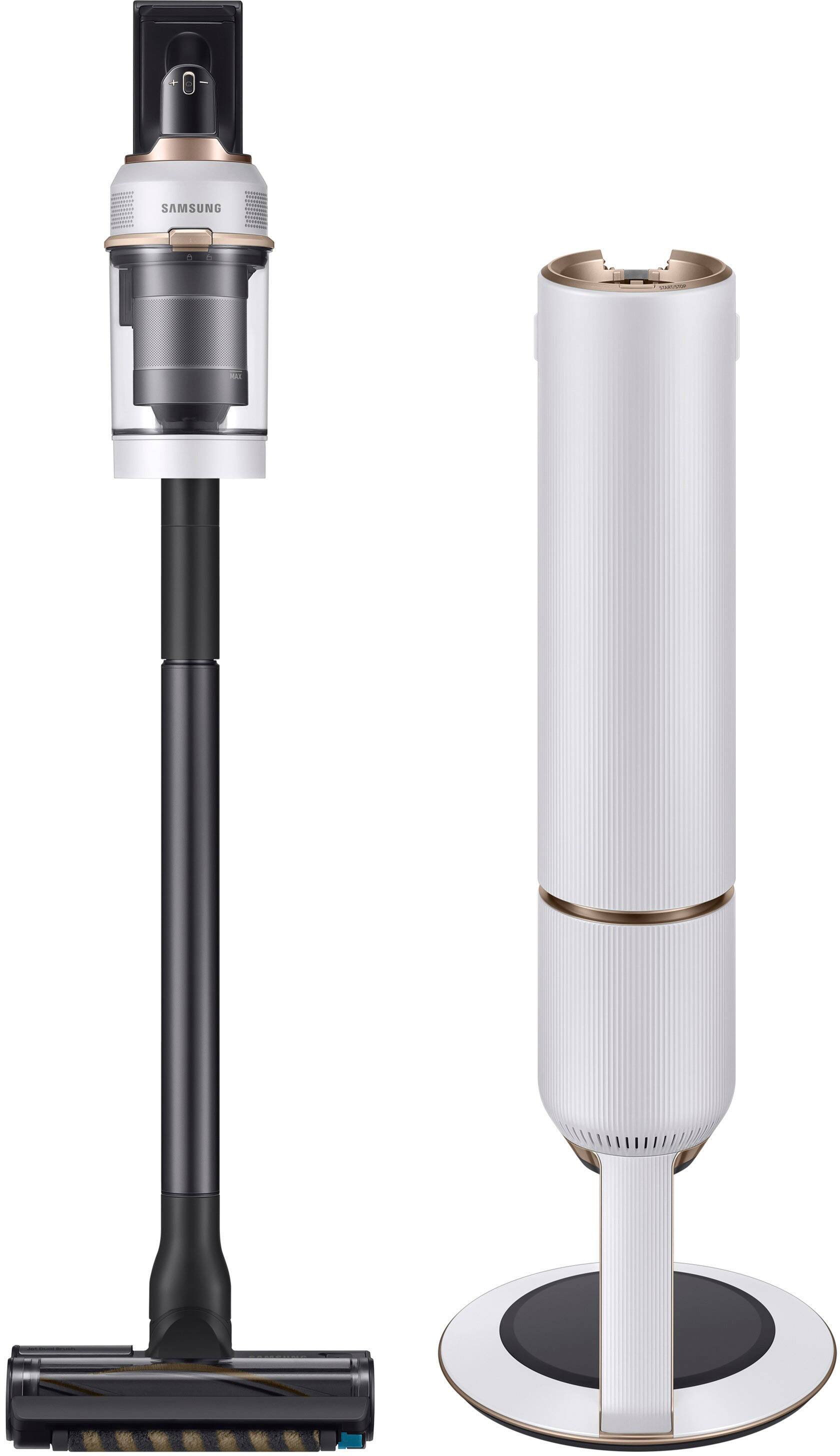 Alt View 11. Samsung - BESPOKE Jet Cordless Stick Vacuum with All-in-One Clean Station - Misty White.