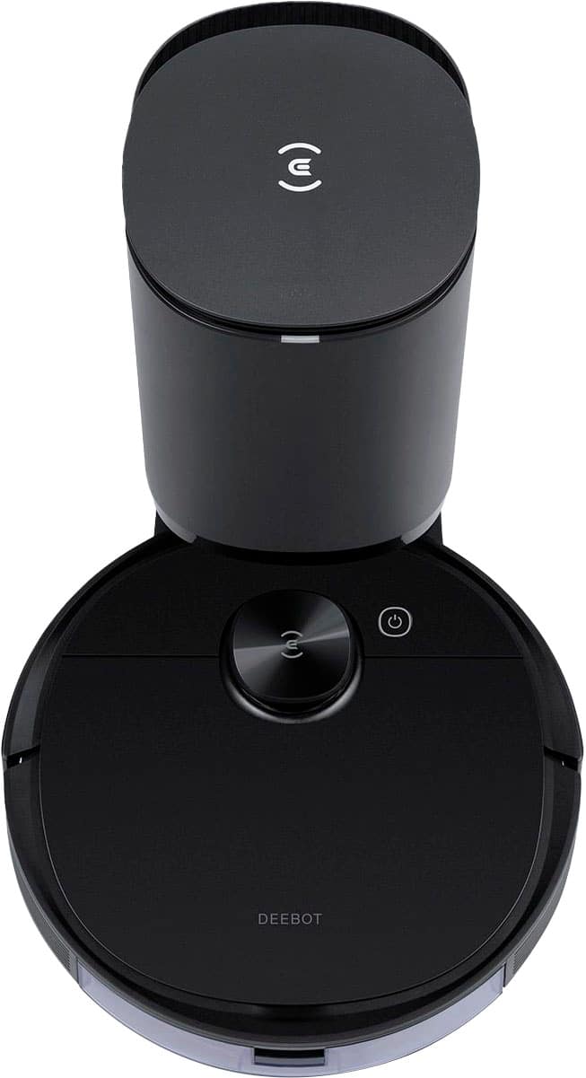 Angle. ECOVACS Robotics - DEEBOT N10 MAX+ Robot Vacuum and Mop - BLACK.