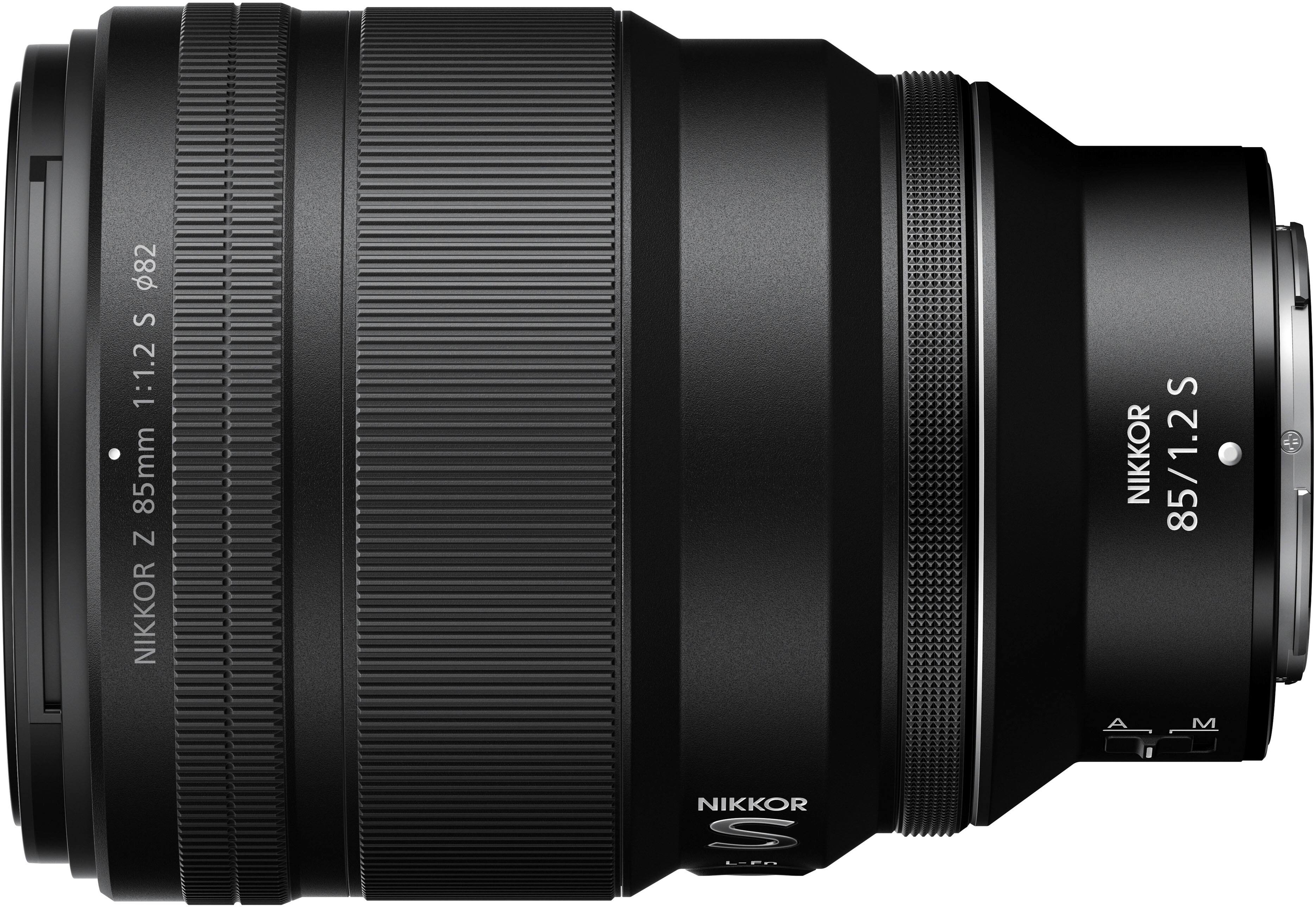 Nikon - NIKKOR Z 85mm f/1.2 S Standard Prime Lens for Z Series Mirrorless Cameras - Black