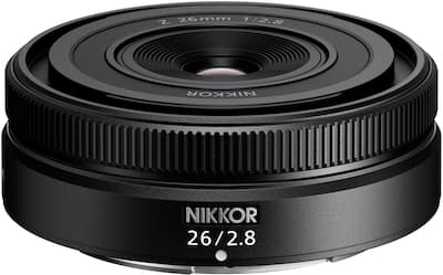 Nikon NIKKOR Z 26mm f/2.8 Wide Angle Lens for Z Series Mirrorless Nikon NIKKOR Z 26mm f/2.8 Wide Angle Lens for Z Series Mirrorless