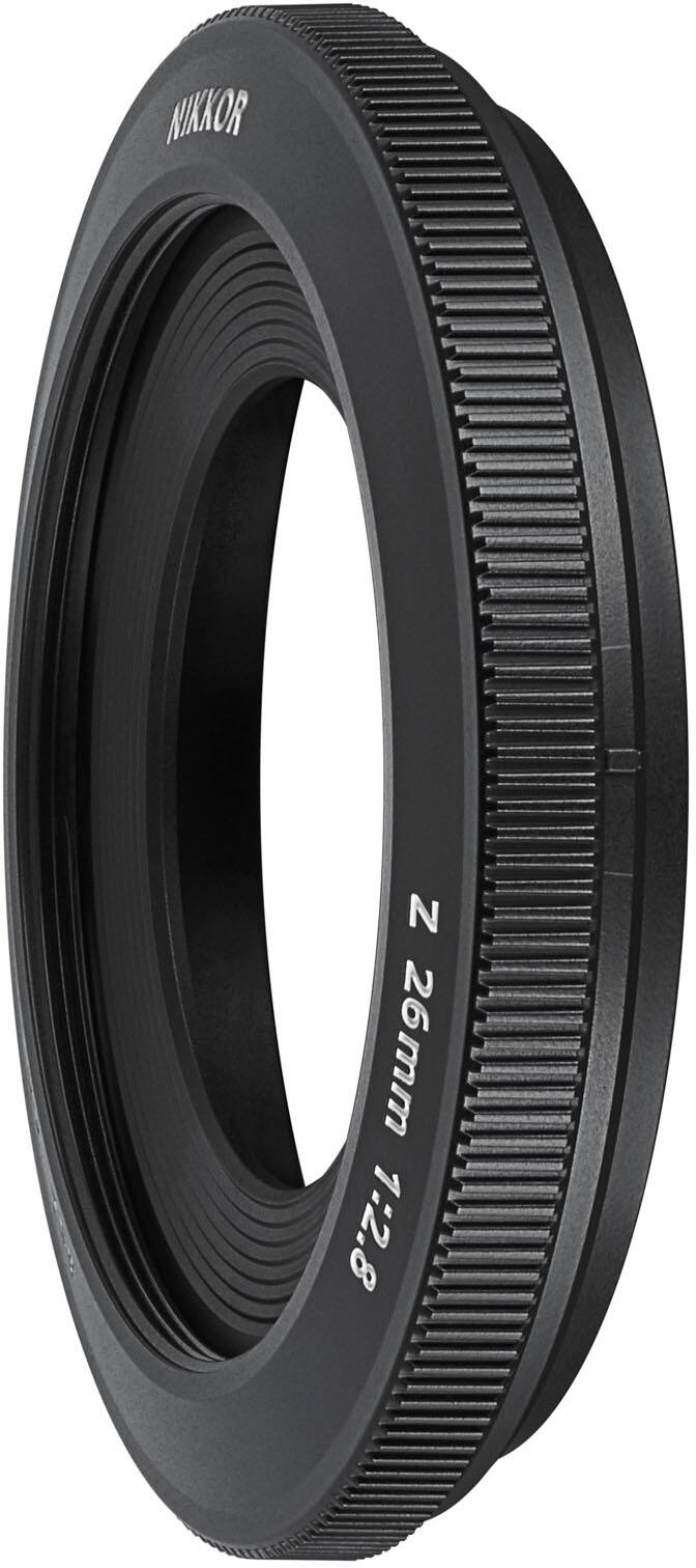 Left. Nikon - NIKKOR Z 26mm f/2.8 Wide-Angle Lens for Z Series Mirrorless Cameras.