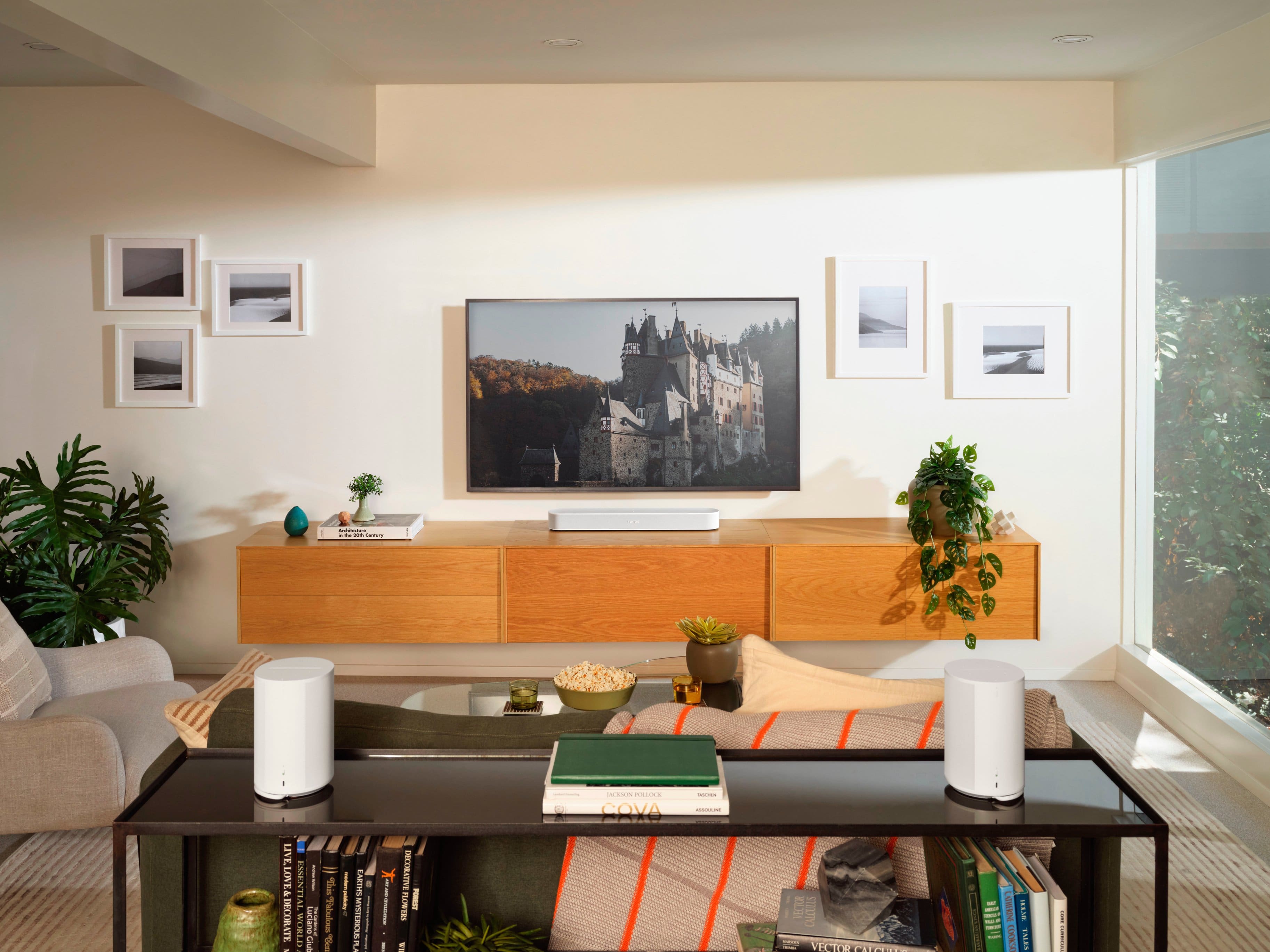 Alt View 14. Sonos - Era 100 WiFi and Bluetooth Smart Speaker (Each) - White.