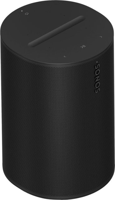 Front. Sonos - Era 100 Speaker (Each) - Black.