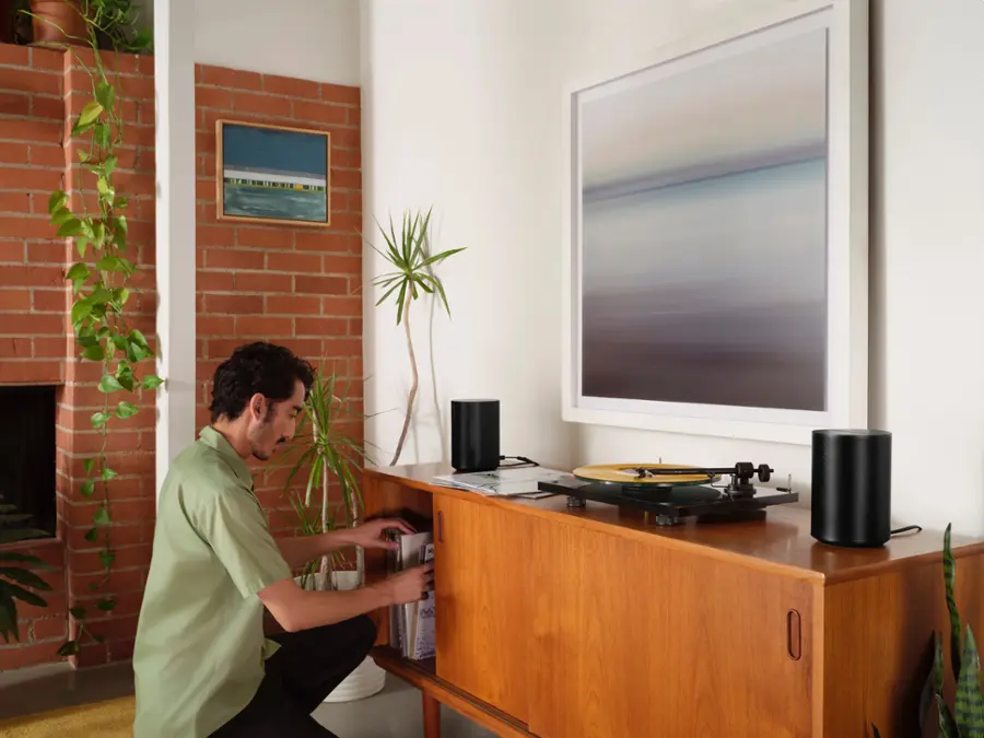 Alt View 14. Sonos - Era 100 Speaker (Each) - Black.