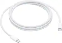 Apple - 240W USB-C Charge Cable (2 m) - White - Front_Zoom
