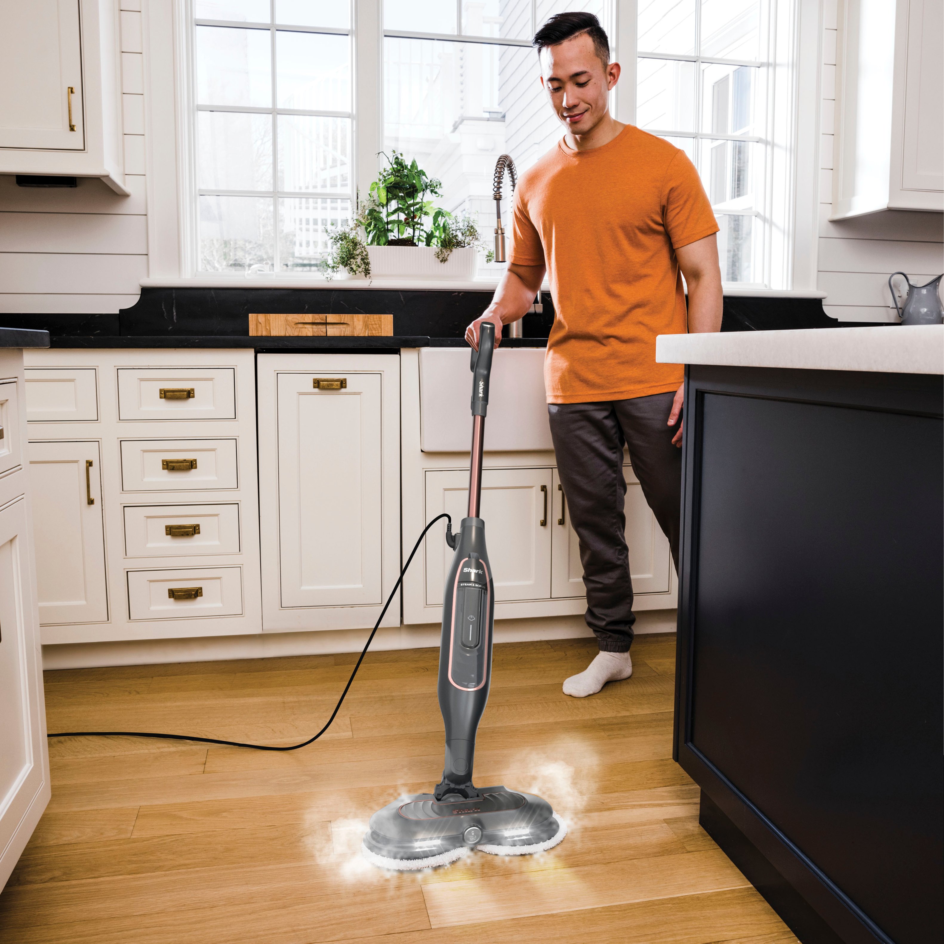 Shark/Ninja Shark Steam Mop Hard Floor Cleaner for Cleaning and Sanitizing  With XL Removable Water