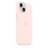 Alt View Zoom 11. Apple - iPhone 15 Silicone Case with MagSafe - Light Pink.