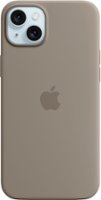 Apple - iPhone 15 Plus Silicone Case with MagSafe - Clay - Front_Zoom