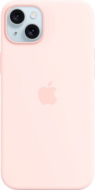 Apple iPhone 15 Pro Max Silicone Case with MagSafe - Light Pink ​​​​​​​ :  : Electronics
