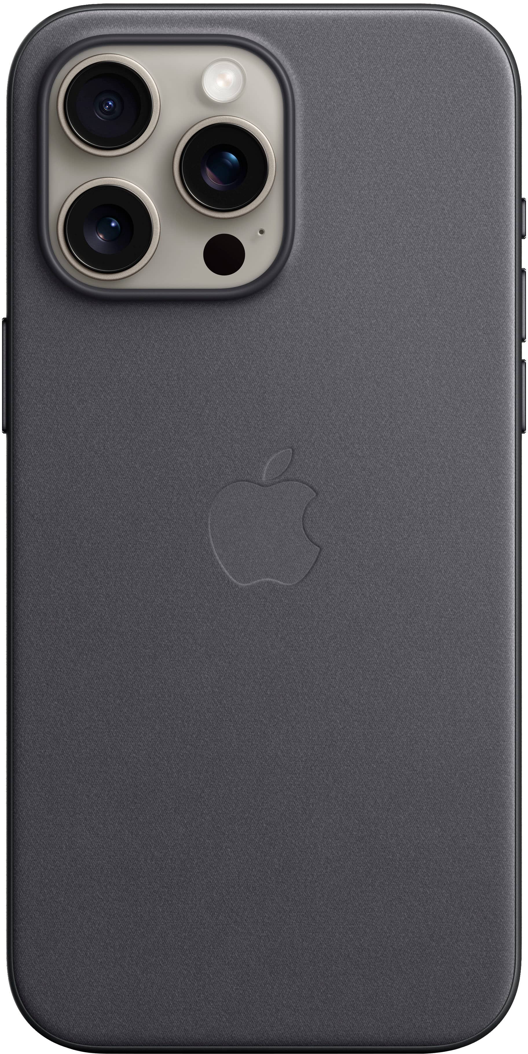 ZAGG London Snap MagSafe Compatible Case with Stylish Fabric Exterior for  Apple iPhone 15 Pro Max Black 702311754 - Best Buy