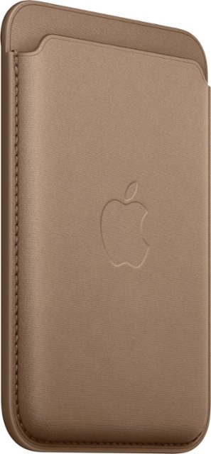 Apple iPhone FineWoven Wallet with MagSafe Taupe MT243ZM/A - Best Buy