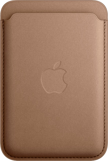 Front Zoom. Apple - iPhone FineWoven Wallet with MagSafe - Taupe.