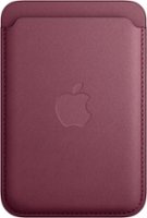 Apple - iPhone FineWoven Wallet with MagSafe - Mulberry - Front_Zoom